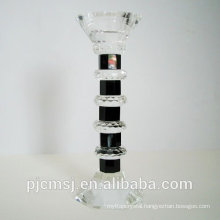 Fashion designed crystal candle holder for home and wedding decoration